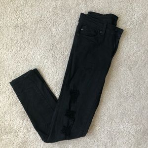 Kancan Black Distressed Jeans